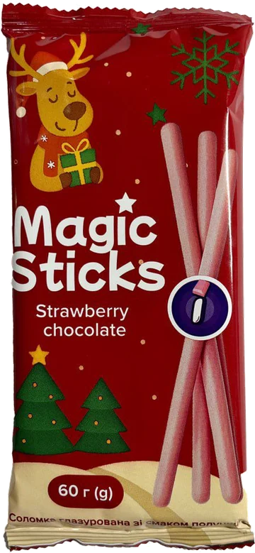 Magic Sticks Новорічні, 60 г